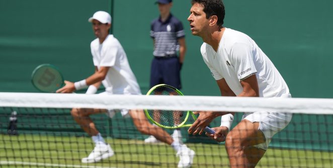 Brasileiros têm dia ruim em Wimbledon e caem nas duplas masculinas