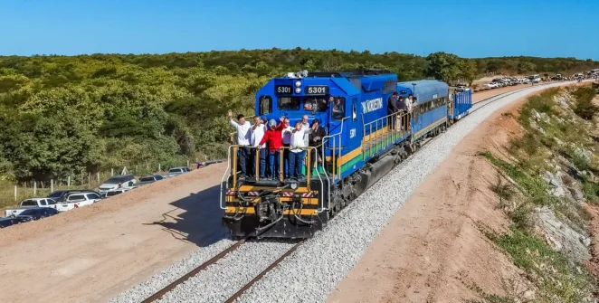 Ferrovia Transnordestina, entre CE e PI, atinge 82% de obra concluída