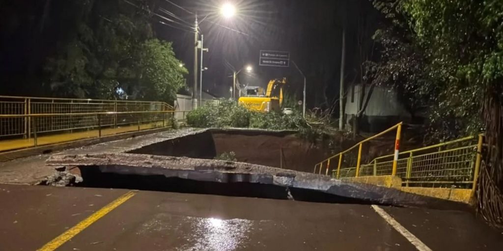 Chuvas no RS deixam 51 desabrigados e 155 desalojados; Rio Taquari pode transbordar nos próximos dias