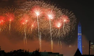 America 250 celebration features Trump address and record fireworks