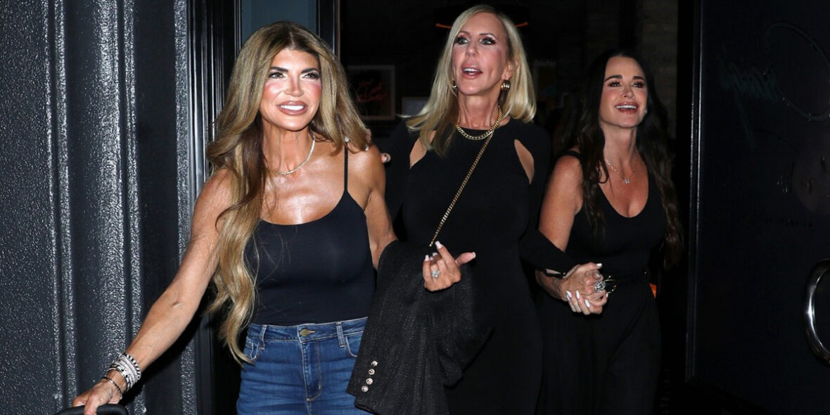 donas de casa de verdade Teresa Giudice, Vicki Gunvalson e Kyle Richards deixando Craig