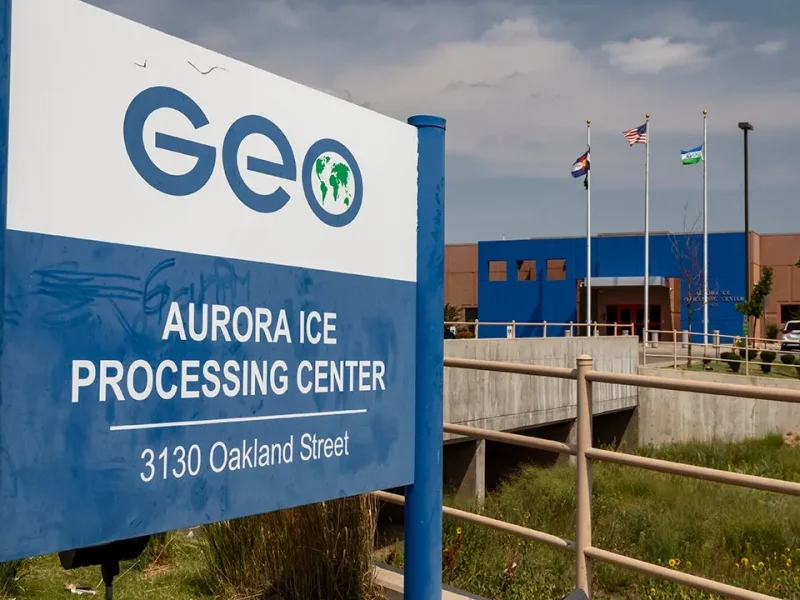 Woman shot near Aurora ICE facility after weekly protest, suspect held