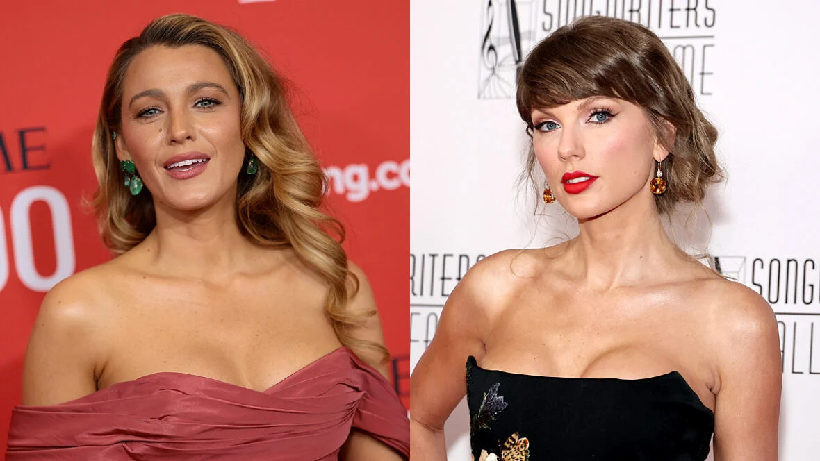 Blake Lively no evento Time 100, Taylor Swift no evento Songwriters Hall of Fame