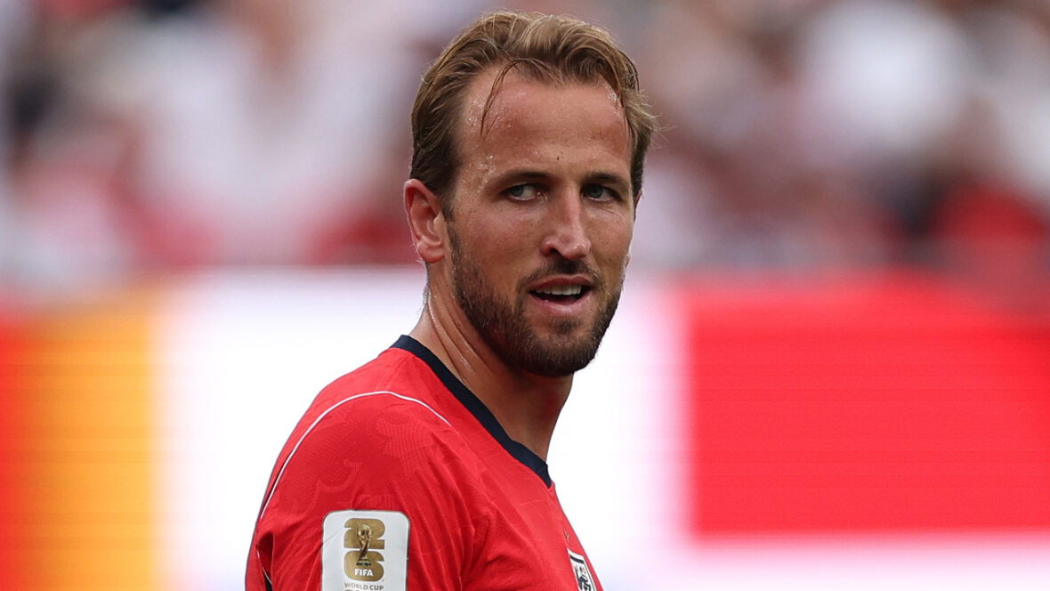 Harry Kane durante partida Panamá x Inglaterra na Copa do Mundo