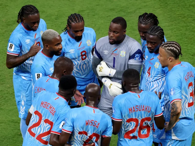 Qual é a classificação atual da FIFA da RD Congo antes da partida da Copa do Mundo de 2026 contra a Inglaterra?