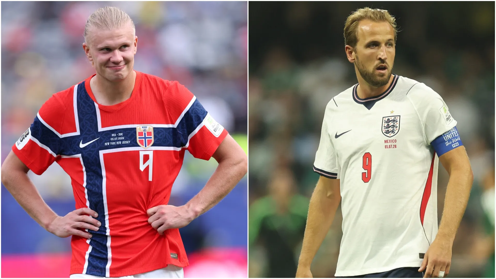 Erling Haaland e Harry Kane