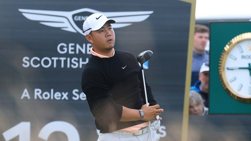 Tom Kim vence o Genesis Scottish Open e volta ao topo do PGA Tour após quase três anos
