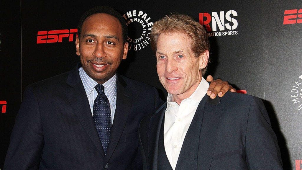 Skip Bayless rebate Stephen A. Smith e defende que Lakers podem vencer com três jogadores brancos
