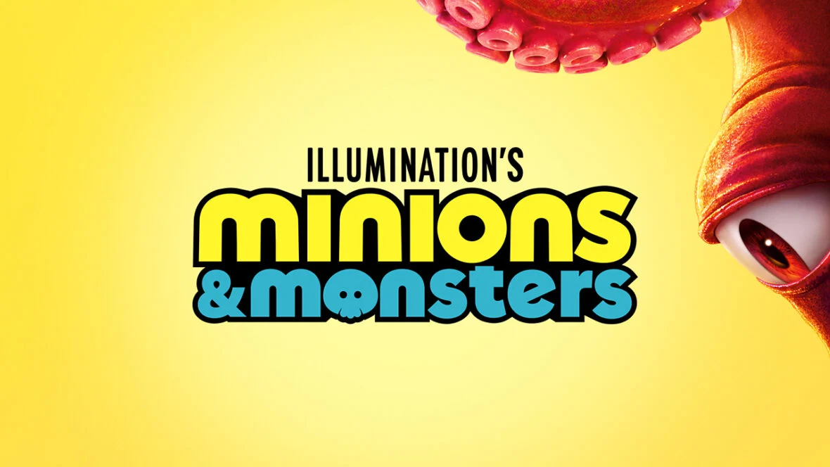 Logotipo de Minions e Monstros