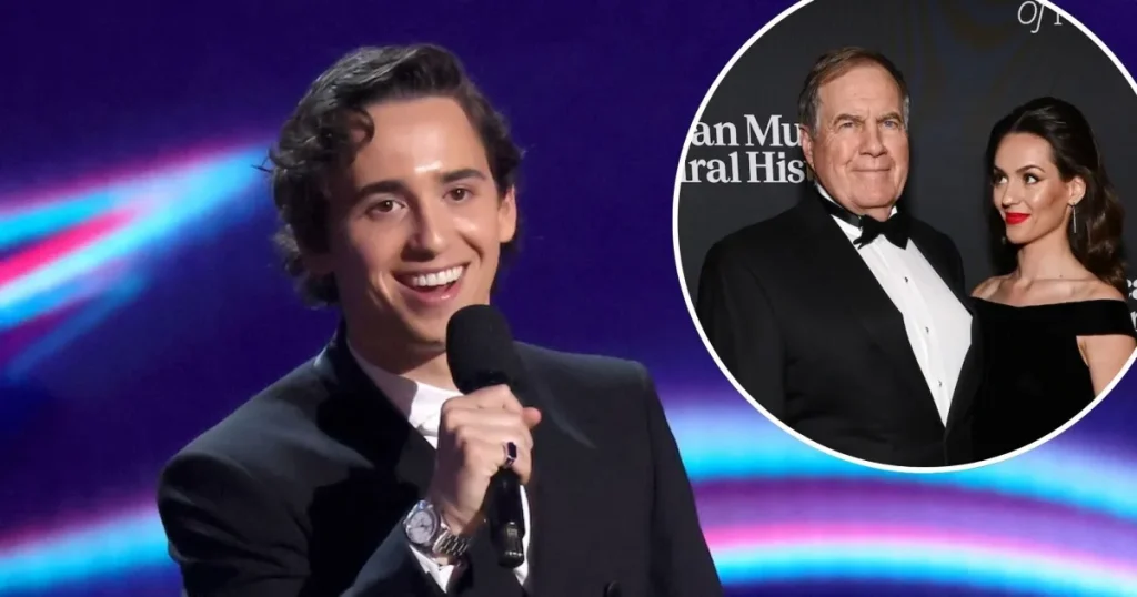 Marcello Hernández zoa Belichick e Tiger Woods em monólogo de abertura do ESPYs 2026