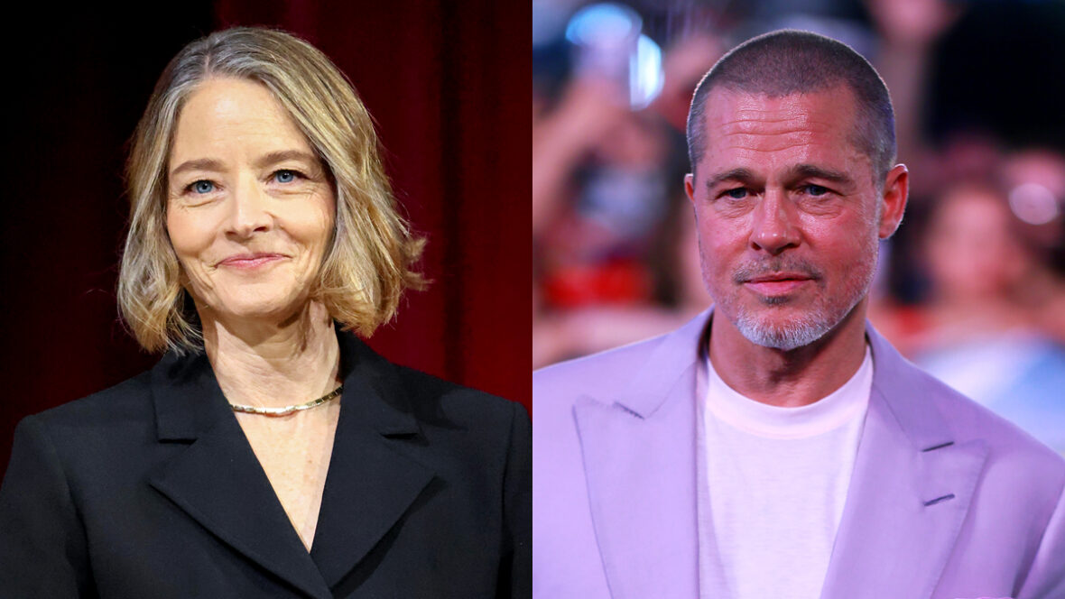 jodie-foster-brad-pitt-f1-comment Fotos de Jodie Foster e Brad Pitt no tapete vermelho