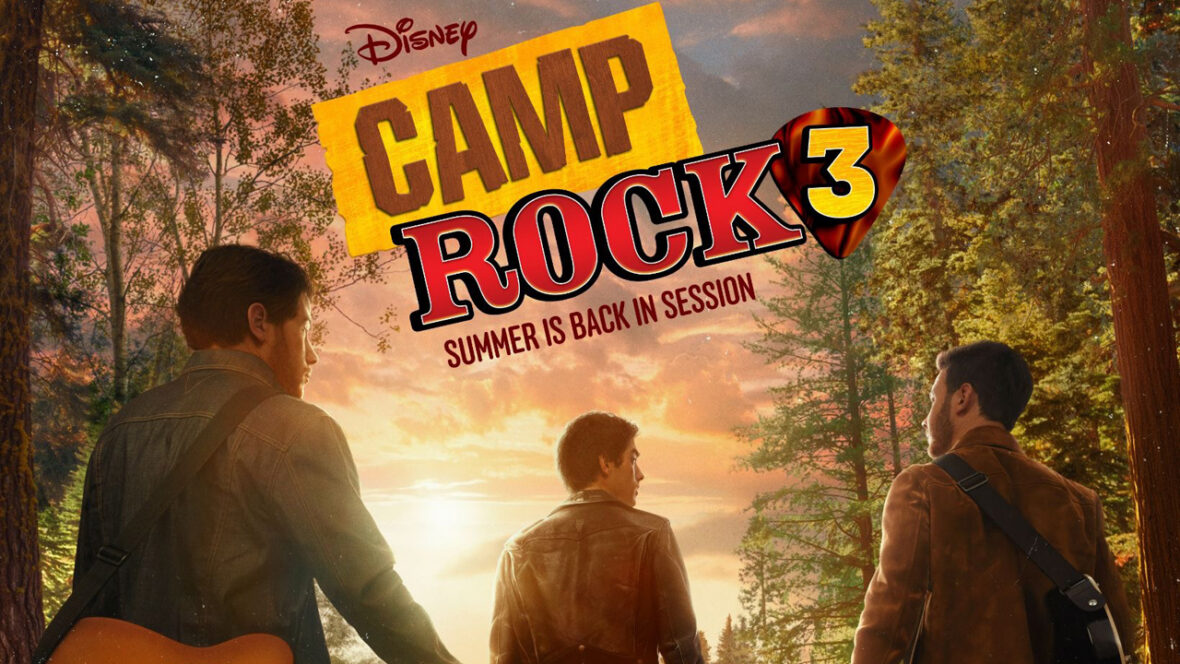 Jonas Brothers no novo pôster de Camp Rock 3