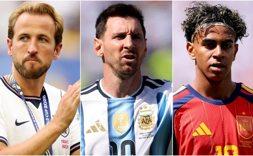 Harry Kane assume liderança na corrida pela Bola de Ouro 2026; Messi volta ao páreo após Copa do Mundo
