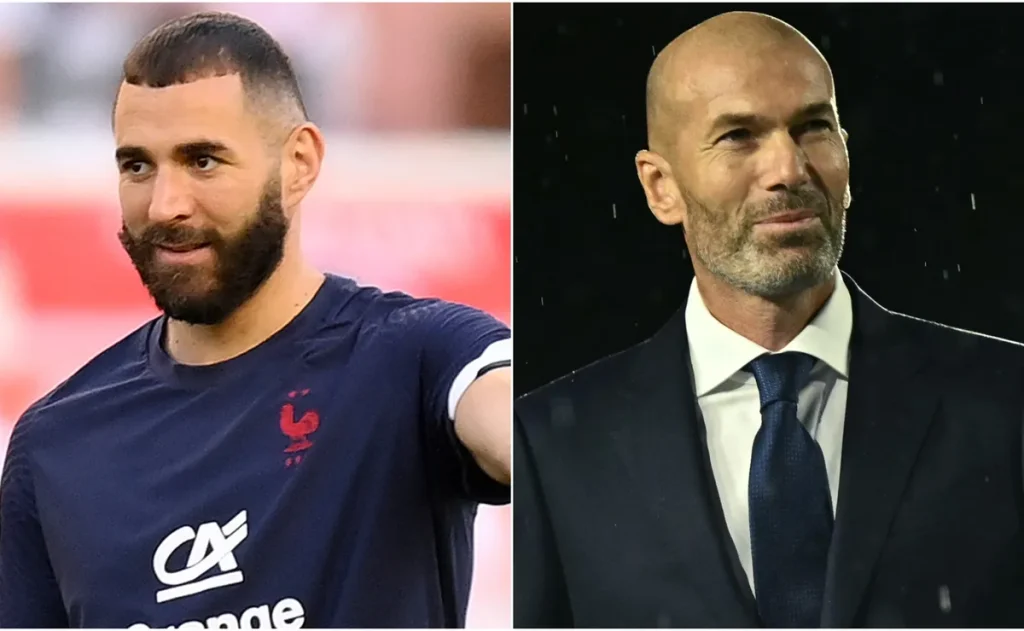 Benzema exalta Zidane e celebra possível chegada do ex-técnico à seleção francesa