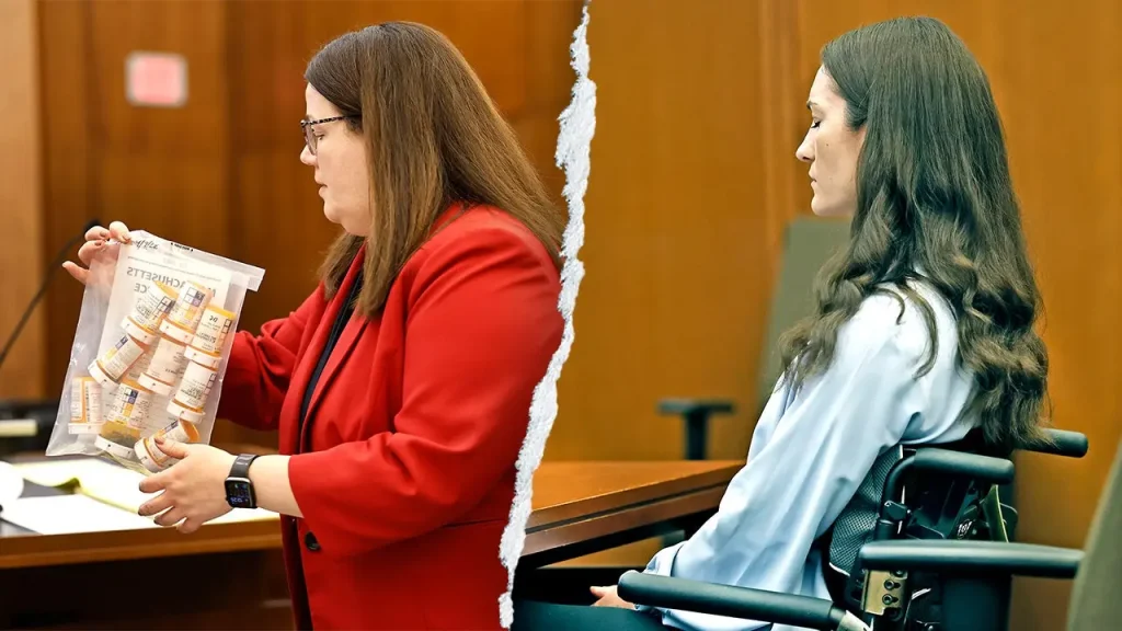 Promotoria questiona defesa de Lindsay Clancy sobre suposta supermedicação em julgamento por morte dos três filhos