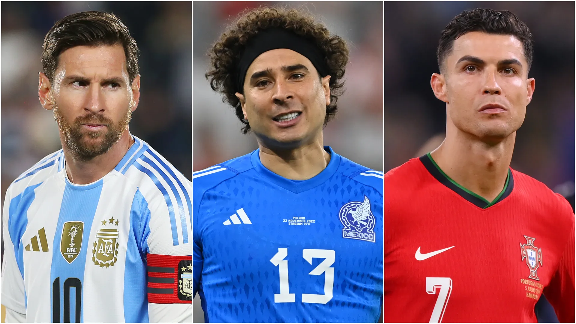 messi ronaldo ochoa