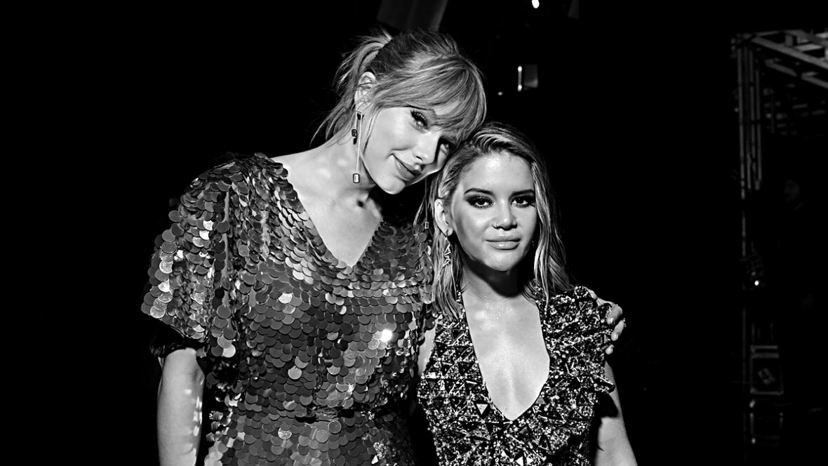 lembrancinha-de-festa-maren-morris Maren Morris e Taylor Swift no iHeartRadio Awards