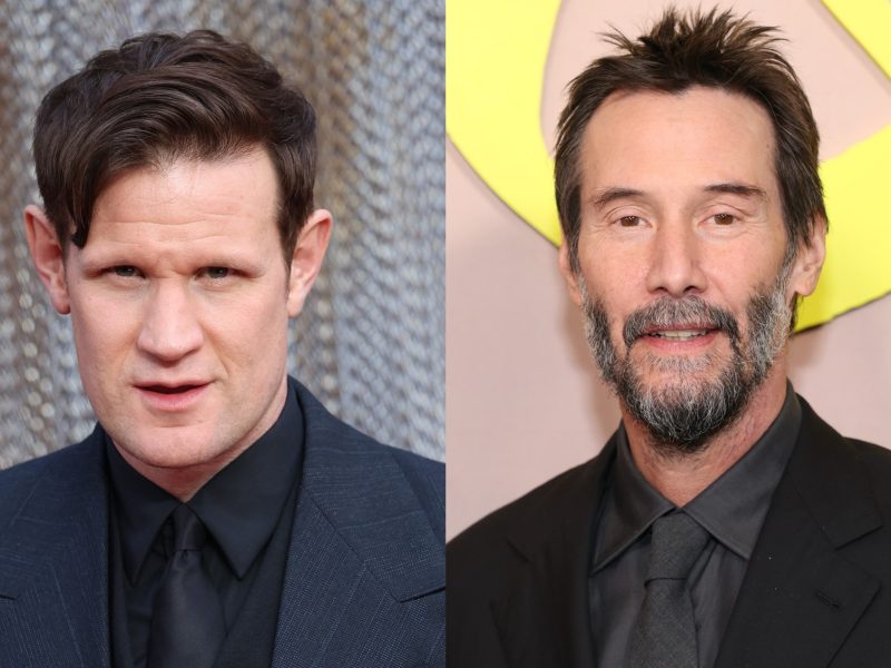 Matt Smith brinca que Keanu Reeves devia estar de Valium para assistir Morbius em voo