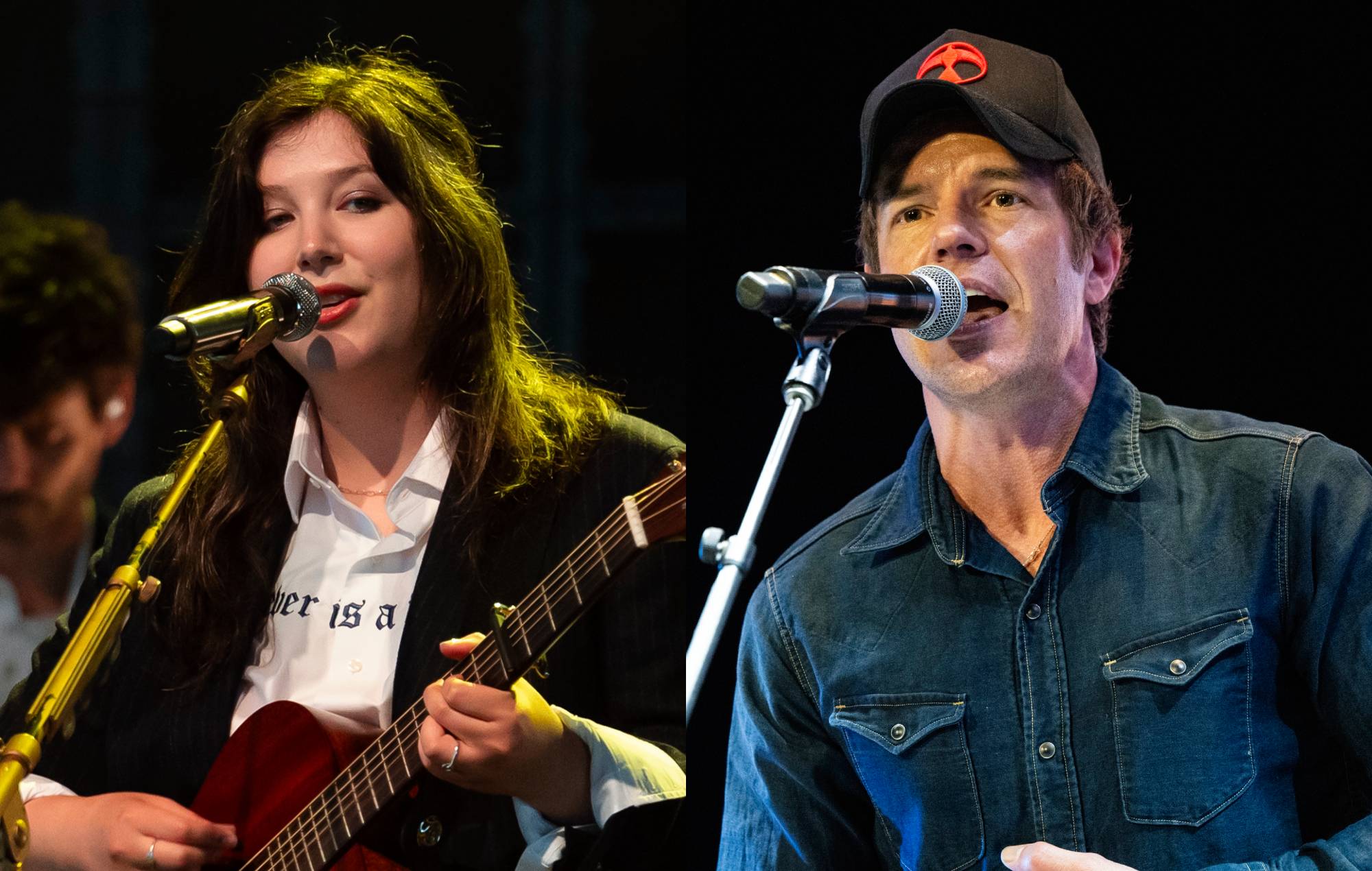 Lucy Dacus convida Brandon Flowers para cantar Time In A Bottle no Newport Folk Festival