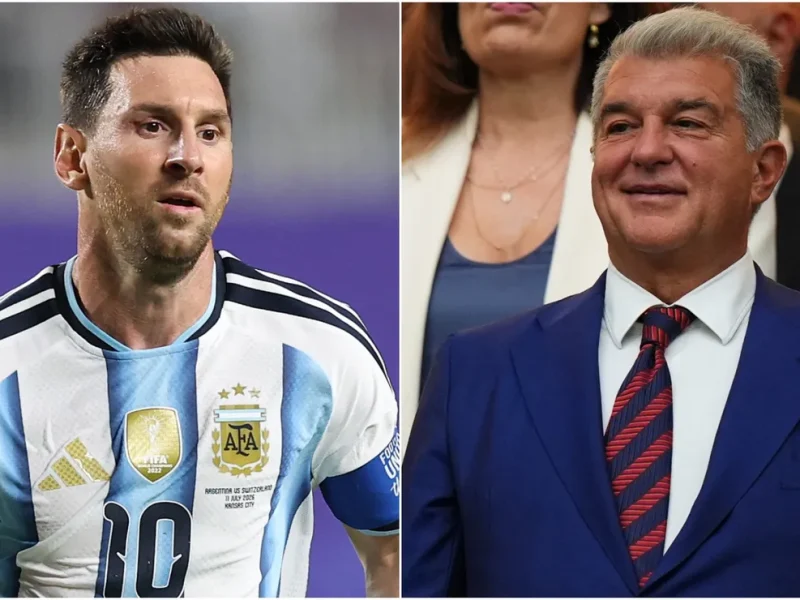 ‘A Copa do Mundo de Messi é extraordinária’, diz o presidente do Barcelona, ​​Joan Laporta, em meio a tensões relatadas
