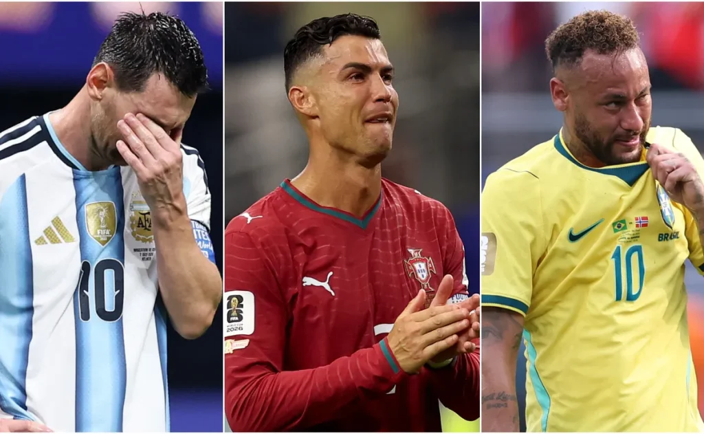Sem Messi, Ronaldo ou Neymar: Copa de 2030 terá nova geração de craques