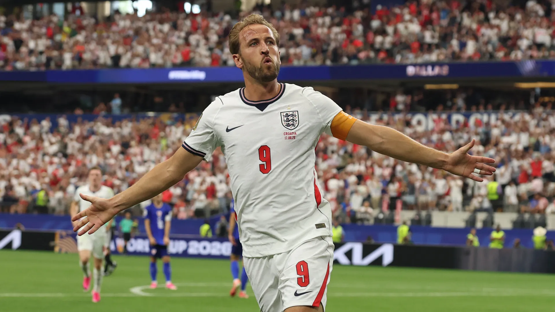 Harry Kane comemorando