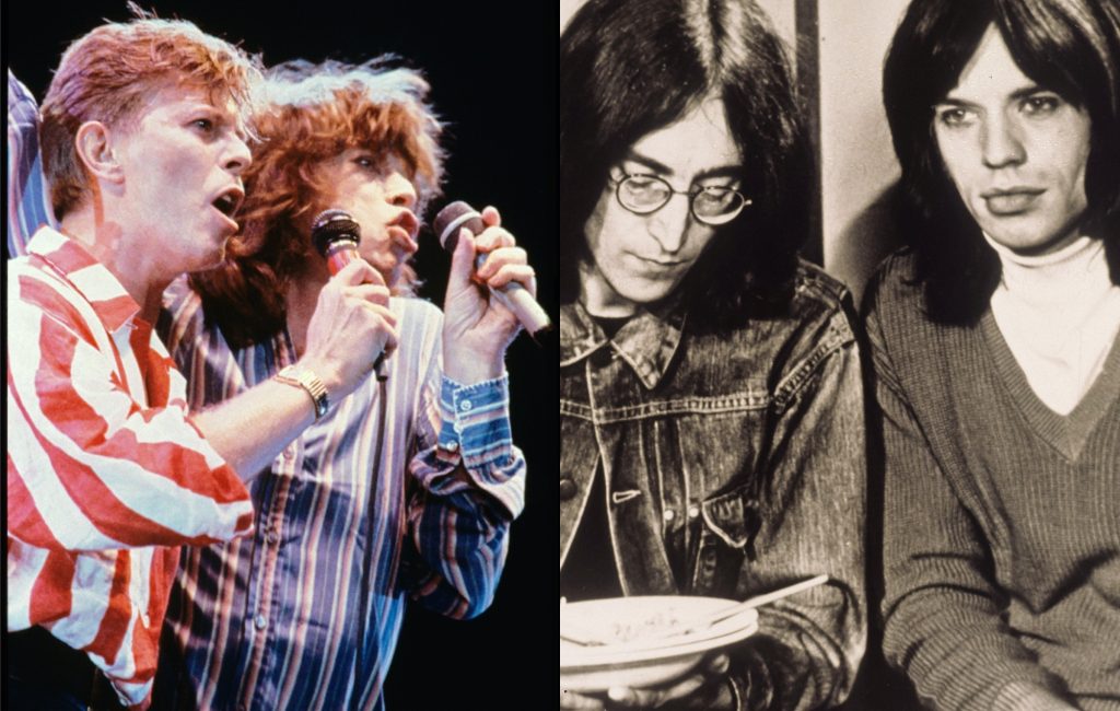 Mick Jagger revela rivalidade criativa com David Bowie e John Lennon: Era muito competitivo