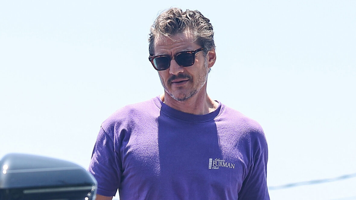 Pedro Pascal vai à academia