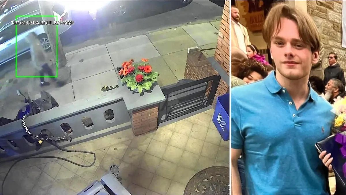 (L) Surveillance video and (R) Billy Schmidt