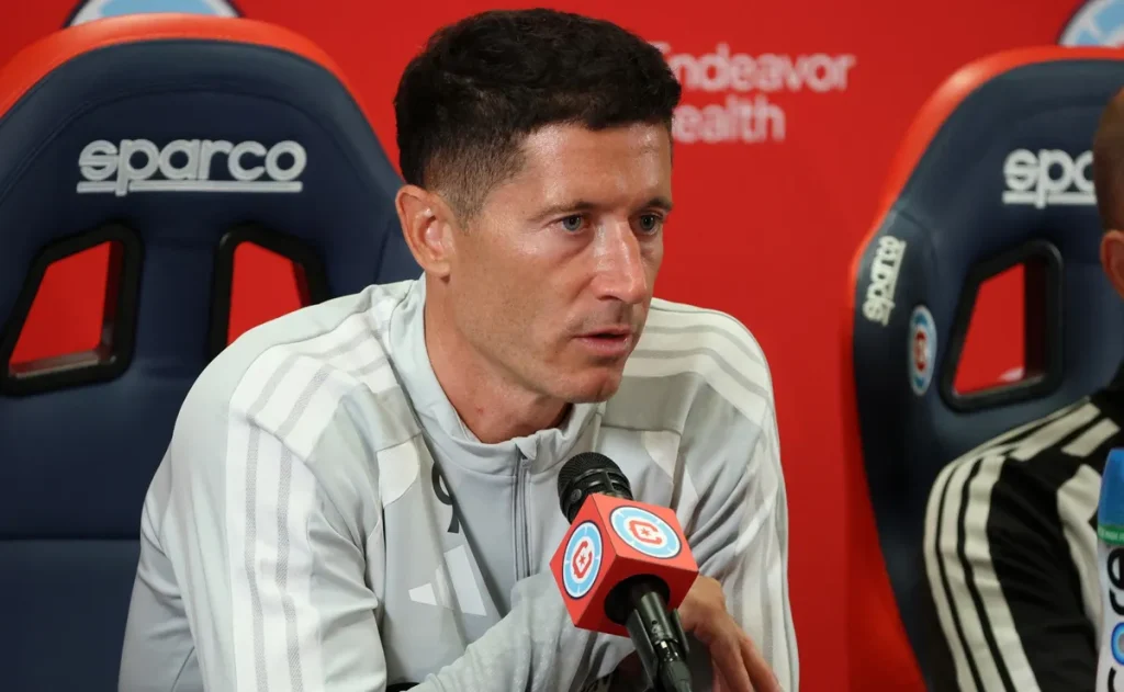 Lewandowski estreia pelo Chicago Fire contra Inter Miami sem Messi e De Paul