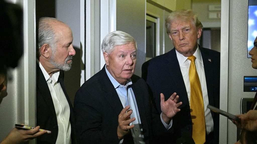 Trump says Graham’s Kavanaugh defense was his finest Senate moment