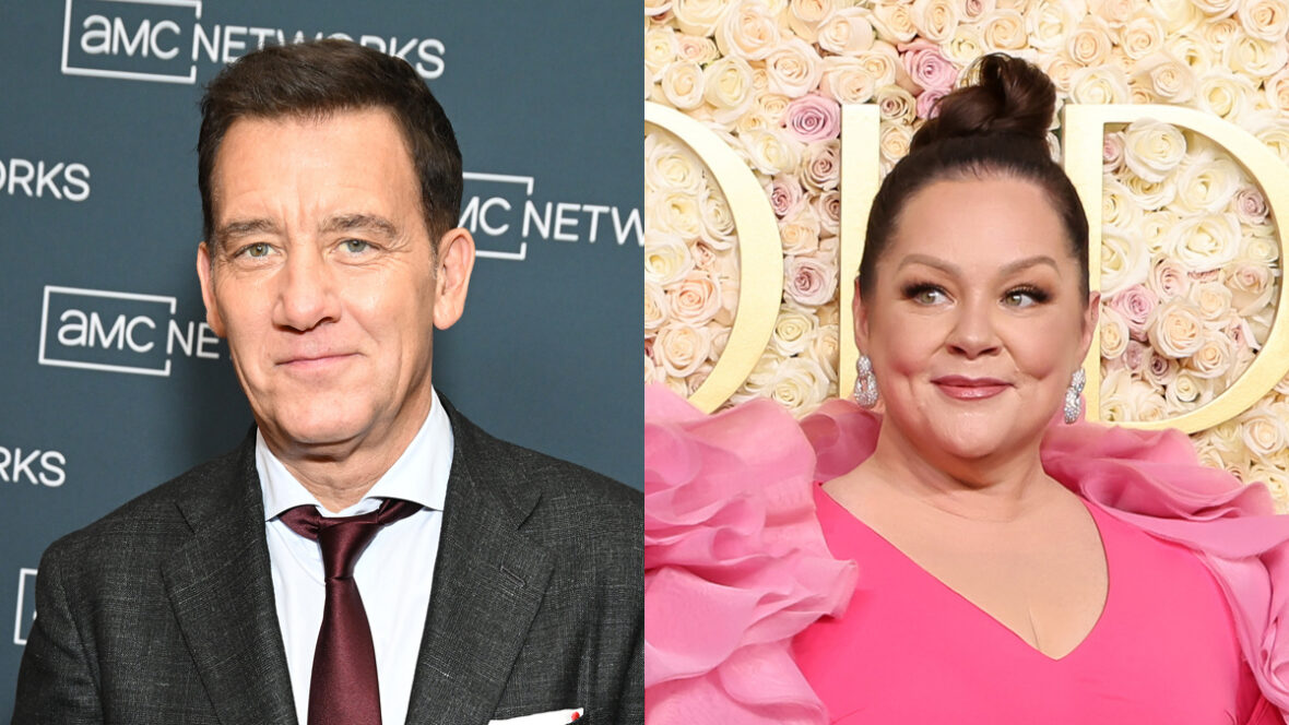 jon-benet-ramsey-netflix Foto composta de Clive Owen e Melissa McCarthy