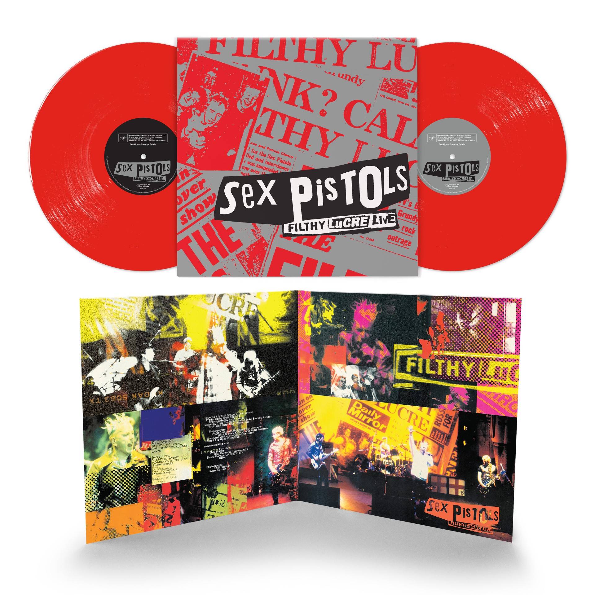 Sex Pistols relançam Filthy Lucre Live com faixas bônus 30 anos após reunião histórica