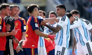 FIFA investigates World Cup final brawl between Spain and Argentina