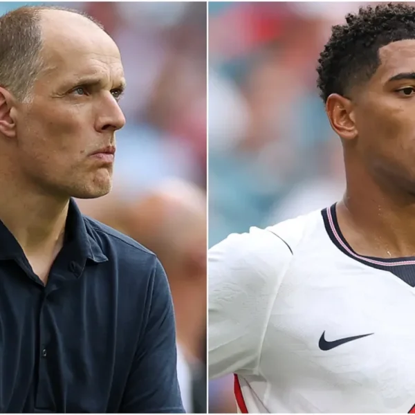 O técnico da Inglaterra, Thomas Tuchel, esclarece comentários pós-Noruega após a resposta ousada de Jude Bellingham