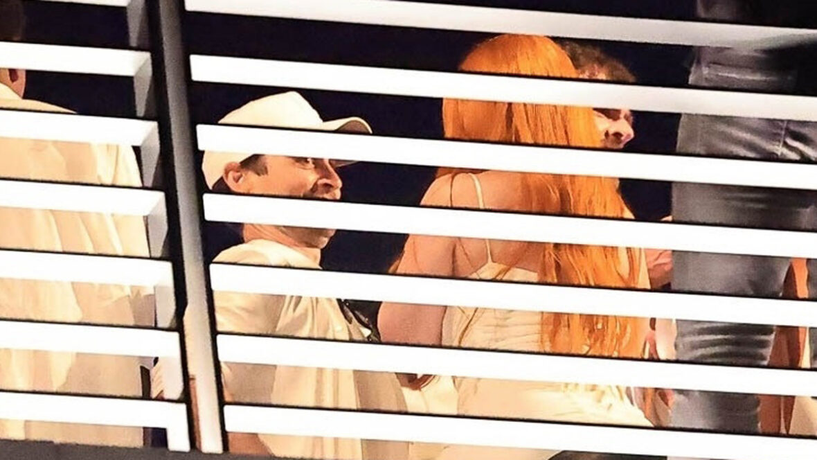 Ice Spice e Tobey Maguire na White Party