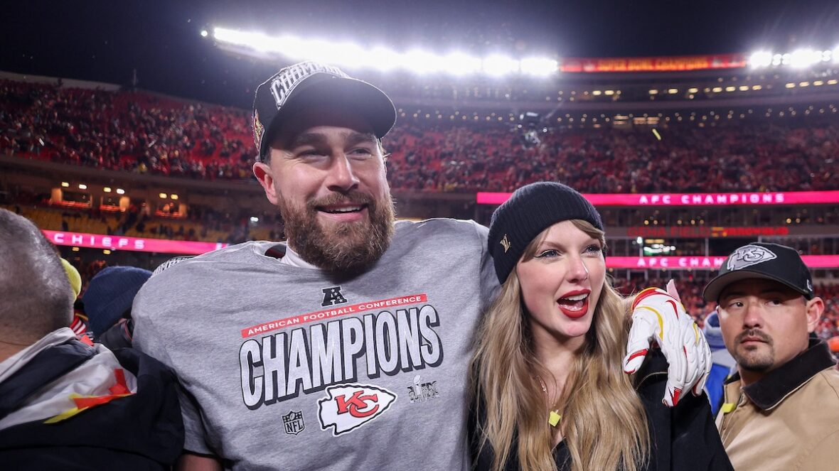 Jogo do campeonato AFC: Buffalo Bills x Kansas City Chiefs Jogo do campeonato AFC de Taylor Swift Travis Kelce: Buffalo Bills x Kansas City Chiefs