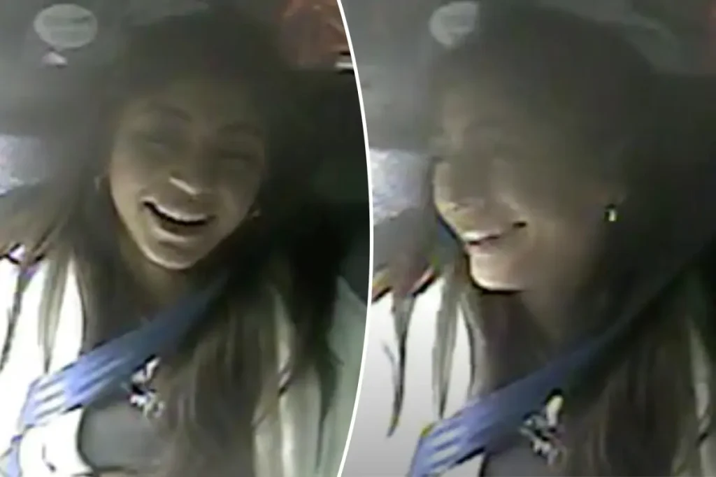 Milania Giudice ri ao ser presa por agressão em briga doméstica na casa da mãe, Teresa Giudice