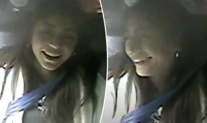Milania Giudice ri ao ser presa por agressão em briga doméstica na casa da mãe, Teresa Giudice