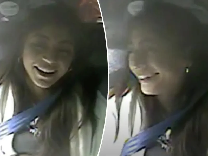 Milania Giudice ri ao ser presa por agressão em briga doméstica na casa da mãe, Teresa Giudice