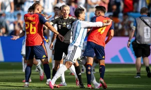 Paredes red card mars Spain's extra time World Cup win over Argentina