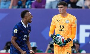 Mbappé involved in post-match incident with goalkeeper Orlando Gill