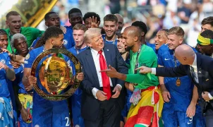 Will Trump appear at the World Cup final?