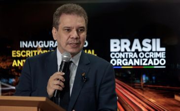 Paulo Pinto/Agência Brasil São Paulo (SP), 01/07/2026. - Ministro da Justiça ,Wellington César participa da inauguração do Escritório Nacional Antifacção - ENA/SP. Foto: Paulo Pinto/Agencia Brasil
