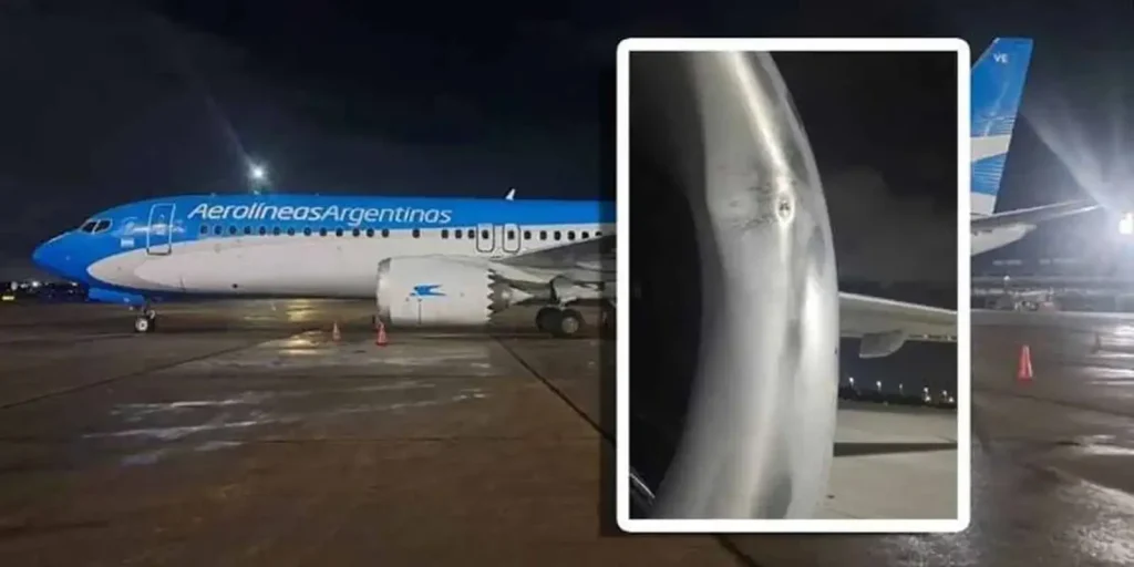 Impacto de drone em avião da Aerolíneas Argentinas no Galeão é classificado como incidente aeronáutico pelo Cenipa