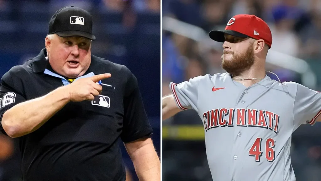 Arremessador do Reds xinga árbitro após jogada atrapalhada em derrota para o Mariners