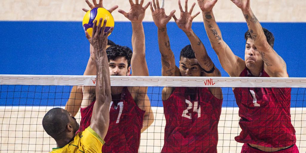 Brasil perde para os EUA e se complica na Liga das Nações de vôlei masculino