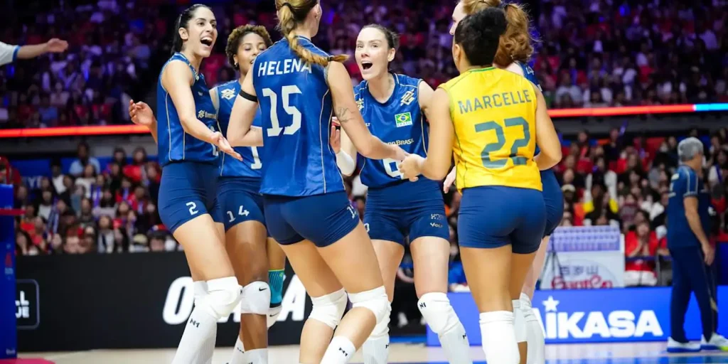 Brasil enfrenta Japão nas quartas da Liga das Nações em busca do título inédito