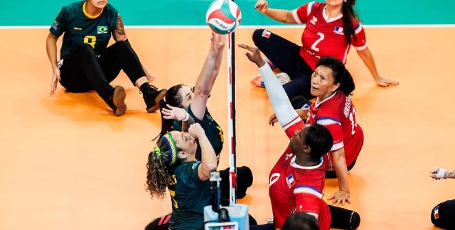Brasil busca inédito título mundial masculino e bi feminino no vôlei sentado em Hangzhou