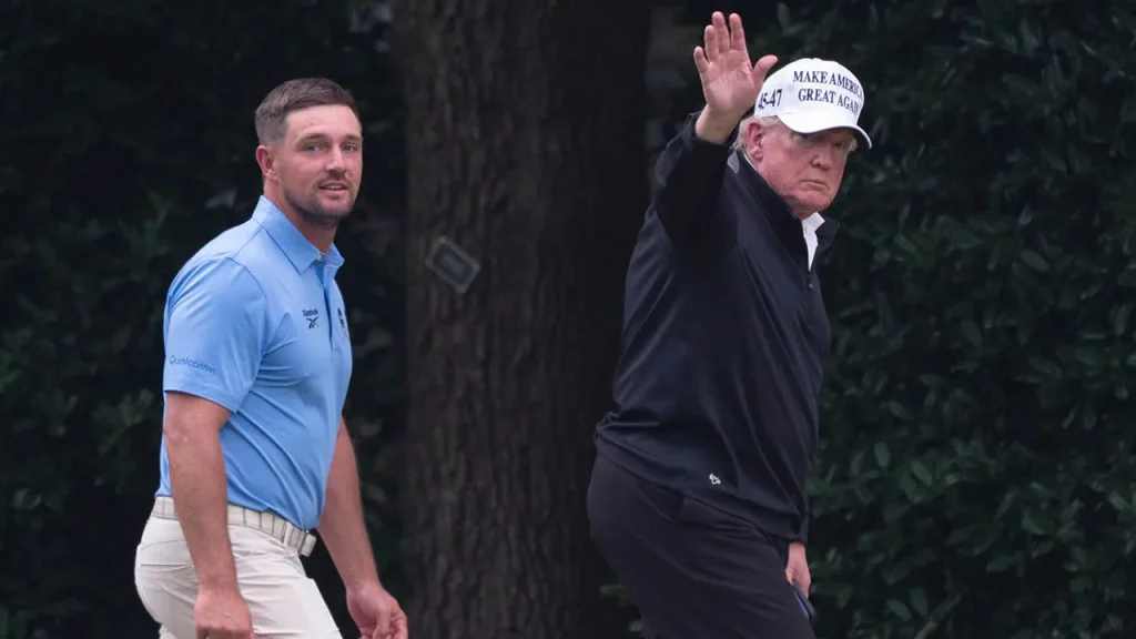 DeChambeau teria pedido ajuda de Trump após punição de duas tacadas no Open Britânico